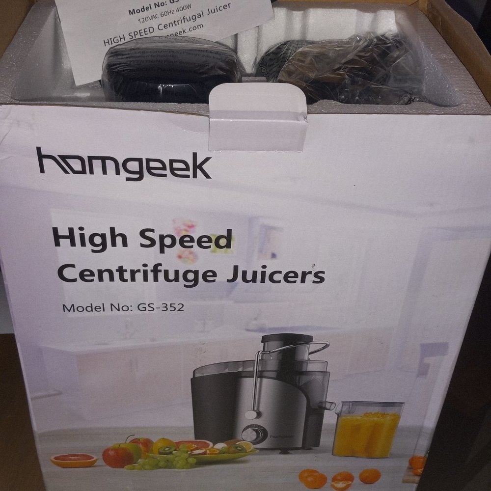 Homgeek High Speed Centrifuge Juicer